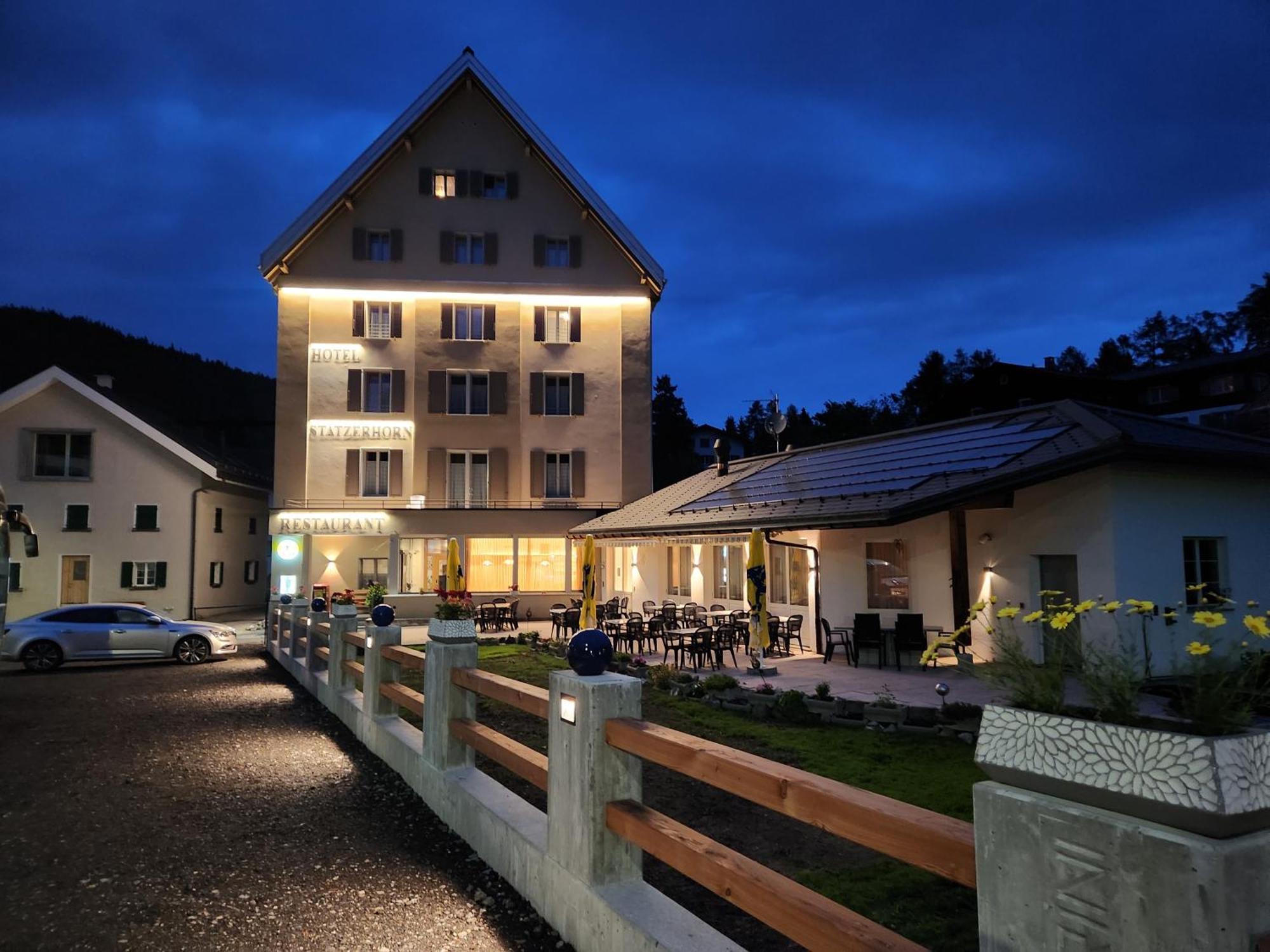 Hotel Staetzerhorn Parpan Buitenkant foto